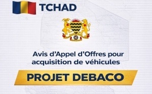 Tchad : Avis d'appel d'offres pour l'acquisition de véhicules (Projet DEBACO)