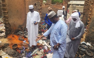 Tchad : à Ati, les autorités évaluent les dégâts après l’incendie des entrepôts du marché moderne
