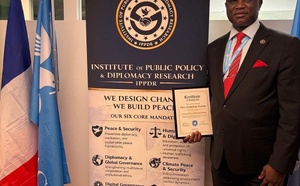 Distinction  : le Tchadien Olivier Noudjalbaye Dedingar nommé Ambassadeur Mondial de la Paix