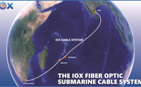 Un premier cable sous-marin reliera les îles Maurice et Rodrigues à l'Afrique du Sud et à l'Inde