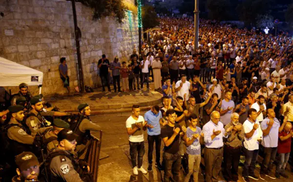 Jérusalem: les autorités musulmanes maintiennent le boycott de l'esplanade des Mosquées