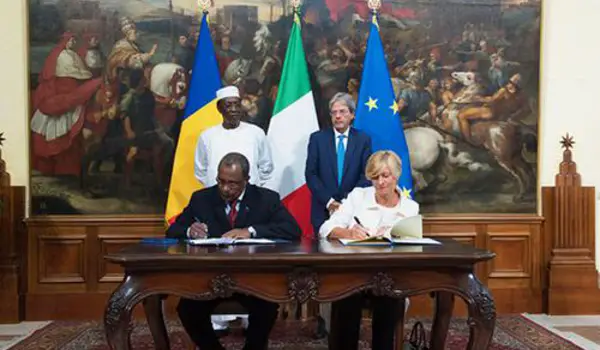 D’importants accords de coopération signés entre le Tchad et l’Italie