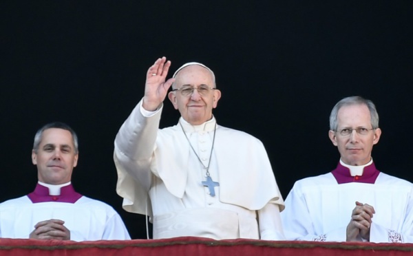 Noël: le pape appelle à la paix pour Jérusalem