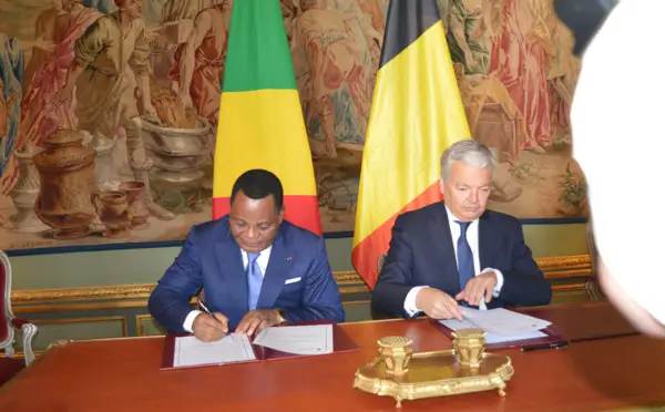 Coopération : signature d'un mémorandum d'entente entre le Congo et la Belgique