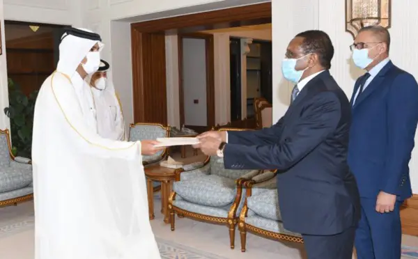 Tchad : l'Emir du Qatar reçoit un message du président du Conseil de transition