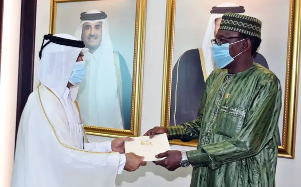 Qatar : le nouvel ambassadeur du Tchad présente ses lettres de créance