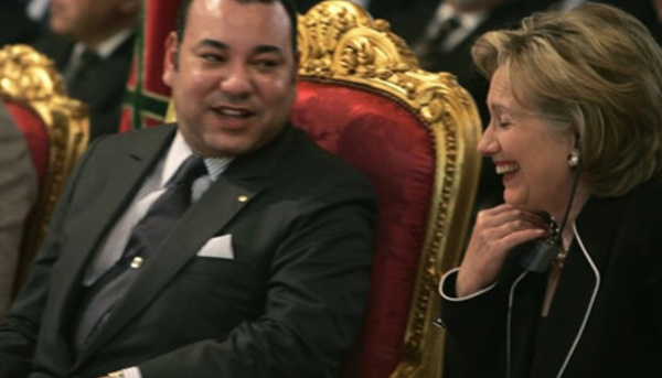 Entretien familial entre Madame Hillary Clinton et le Roi du Maroc