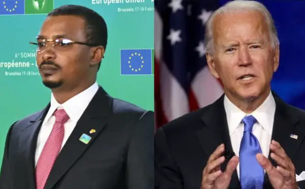Mahamat Idriss Deby félicite Joe Biden à l’occasion de la fête de l’indépendance des USA