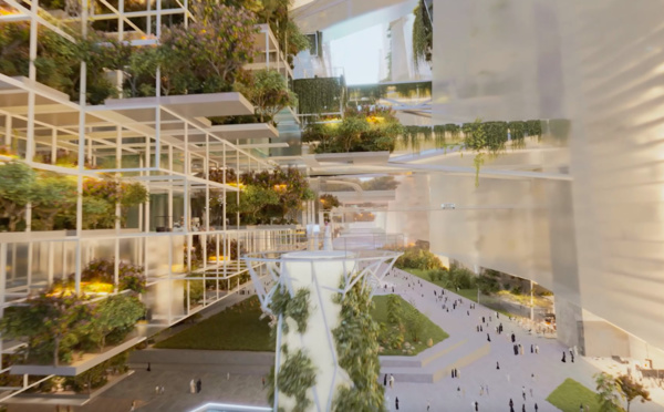 L'Arabie saoudite dévoile les plans de la ville du futur "The line"