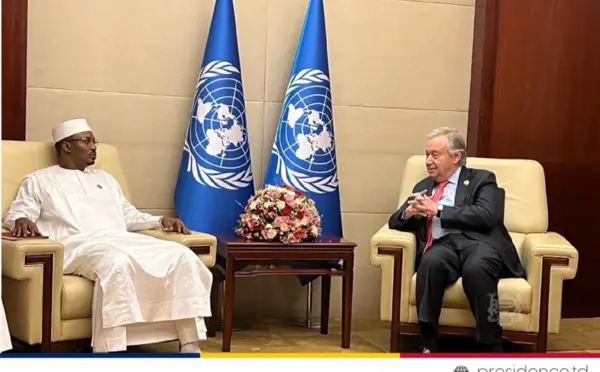 Mahamat Deby et Antonio Guterres font le point sur la transition au Tchad