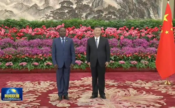 L'ambassadeur tchadien en Chine présente ses lettres de créance au Président Xi Jinping