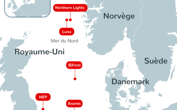 Norvège : TotalEnergies acquiert une participation de 40 % dans un permis d’exploration pour du stockage de CO2