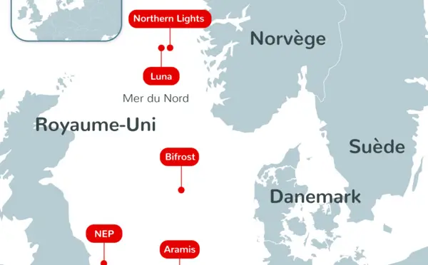 Norvège : TotalEnergies acquiert une participation de 40 % dans un permis d’exploration pour du stockage de CO2