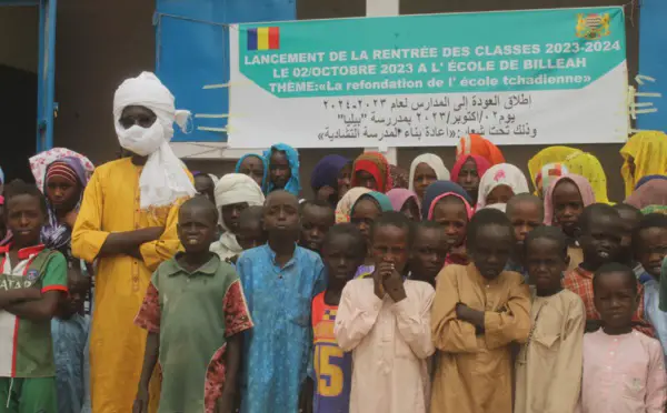 Tchad : le gouverneur du Kanem inaugure la rentrée scolaire au village Bileah