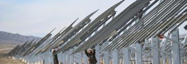 Chine : un projet solaire au Xinjiang produira 50 millions de kWh d'électricité par an