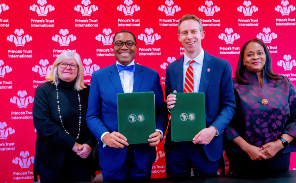 La BAD et le Prince's Trust International s’engagent à accélérer les programmes de création de richesse pour les jeunes