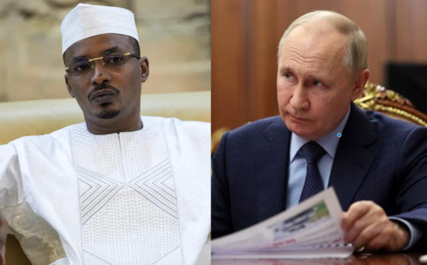 Russie : un entretien prévu demain entre Vladimir Poutine et Mahamat Idriss Deby