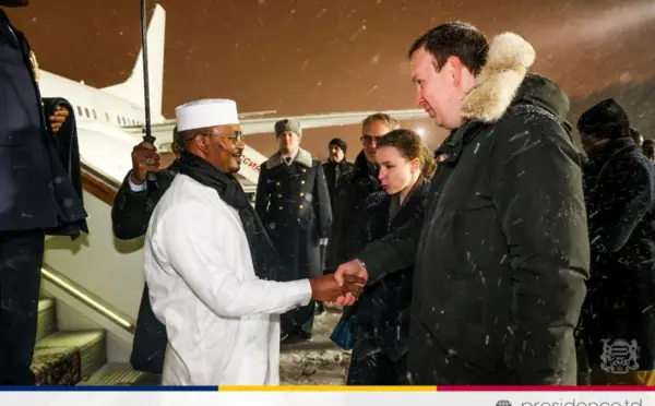 Tchad-Russie : le président Mahamat Idriss Deby est à Moscou
