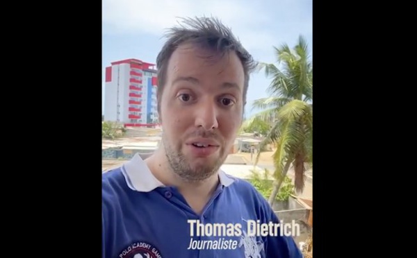 Togo : Le journaliste français Thomas Dietrich arrêté, condamné à 6 mois de prison avec sursis et expulsé de Lomé