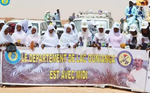 Tchad : dans le Lac d’Ounianga, meeting en faveur de la Coalition Tchad Uni
