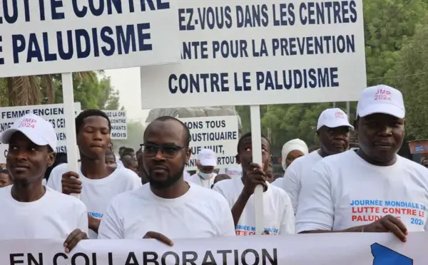 Marche sportive de sensibilisation contre le paludisme au Tchad