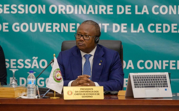 Le général Umaro Sissoco Embaló, président de la Guinée Bissau. © DR