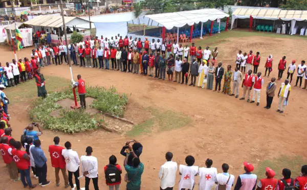 RCA : La Croix-Rouge Centrafricaine célèbre la Journée Mondiale du Mouvement avec brio !