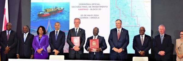 Angola : TotalEnergies lance le projet en eaux profondes Kaminho