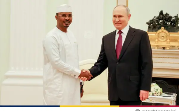Tchad : le président russe va dépêcher une délégation de haut niveau à N'Djamena