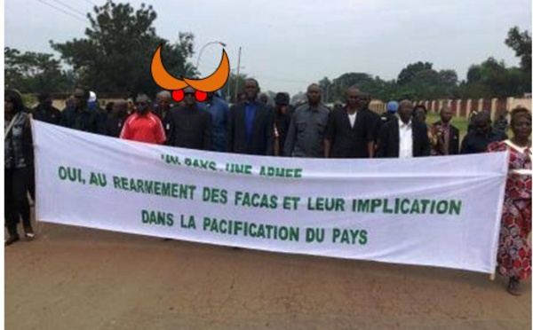 "UN PAYS, UNE ARMEE. OUI, AU REARMEMENT DES FACAS ET DE LEUR IMPLICATION DANS LA" ... DU PAYS