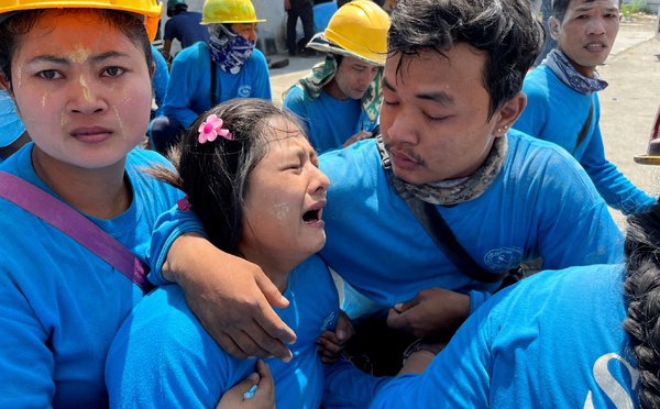 Birmanie : Au moins 144 morts dans un séisme dévastateur, crainte d'une catastrophe humanitaire