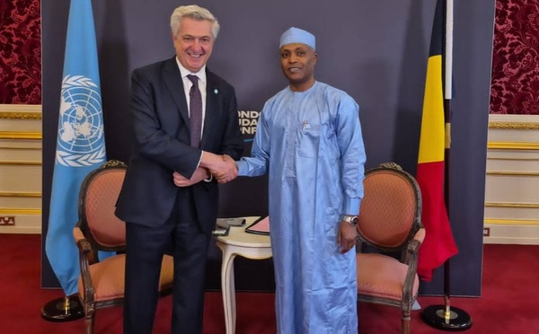 Tchad/UNHCR : le chef de la diplomatie tchadienne rencontre le Haut-commissaire pour les réfugiés