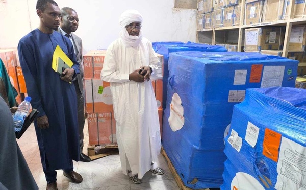 Tchad : Direct Relief offre quatre tonnes des produits sanitaires au ministère de la Santé publique