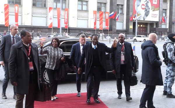 Guinée Equatoriale : le président Obiang Nguema à Moscou pour le 80ème anniversaire de la victoire