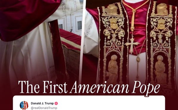 Vatican : Félicitations de Donald J. Trump au nouveau Pape Léon XIV