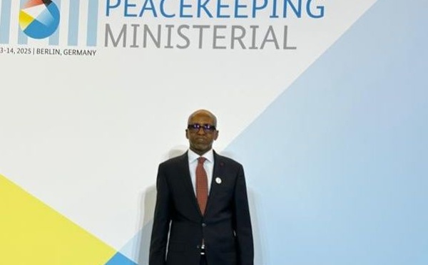 Berlin : Le Tchad représenté à la conférence sur le maintien de la paix