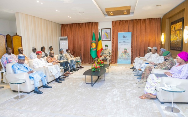 Mali : les ministres des Finances de l’Alliance des États du Sahel à l’écoute du président de la Transition