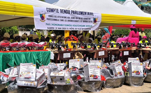 Cameroun : La députée Oumoul Koultchoumi Ahidjo offre une seconde chance à 122 jeunes de Garoua