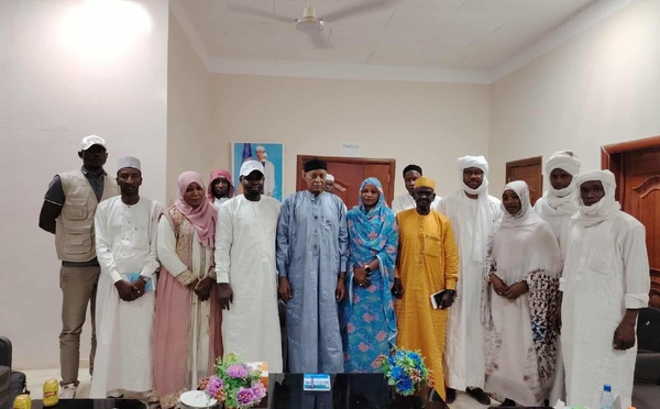 Tchad : le délégué général du gouvernement du Kanema reçoit une mission de l’INSEED