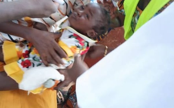 RCA : Seconde phase de la campagne de vaccination contre la poliomyélite lancée à Damara