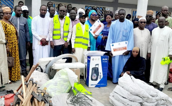 Tchad : le PNUD remet des équipements à la commune du 1er arrondissement pour faire face aux inondations