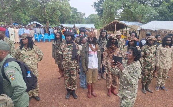 Centrafrique : Plus de 300 ex-combattants de l’UPC déposent les armes à Maloum