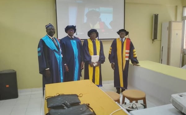 Tchad : Le Dr Assem Beyo, enseignant à l'Université de Moundou, soutient brillamment sa thèse de doctorat