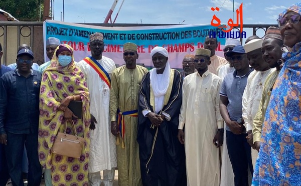 Tchad : Des boutiques en construction autour du cimetière de Champs-de-Fil à N'Djaména pour assainir la zone