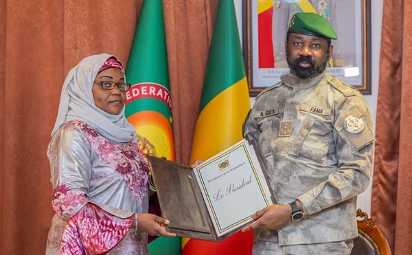 Mali - Coopération Régionale : Le Président GOÏTA reçoit la ministre nigérienne de l'énergie