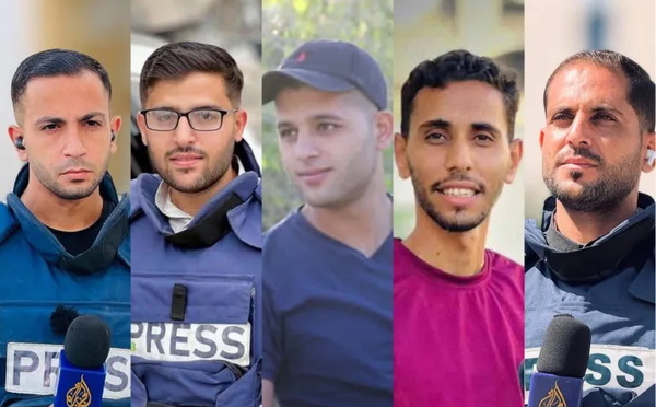 Gaza : cinq employés d'Al Jazeera tués dans une frappe israélienne