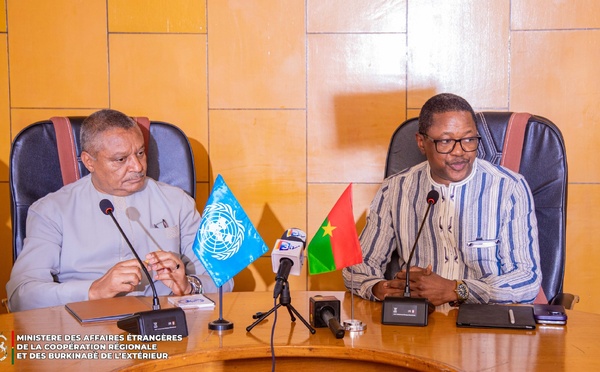Burkina : un nouveau départ dans la coopération avec les Nations-Unies