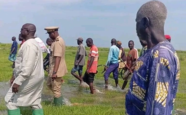 Cameroun : Le préfet du Mayo-Danay évalue les dégâts des inondations