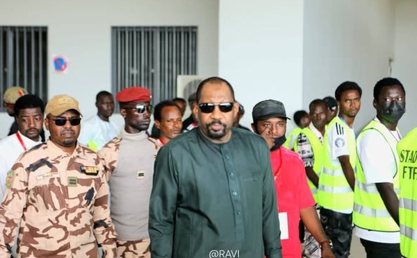 Tchad : Le ministre de la Sécurité publique a assisté au match des Sao