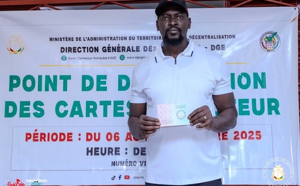 Guinée : Lancement de la distribution des cartes d'électeurs pour le référendum